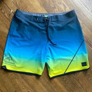 COPY - Quiksilver Men's D New Wave Stretch 19” Board Shorts. Size 38